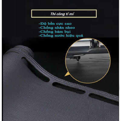 Thảm Taplo Xe Honda City 2021-2023 loại da dày cao cấp 3 lớp chống trượt Da Carbon đen
