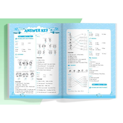 Sách - Big 4 Bộ Đề Tự Kiểm Tra 4 Kỹ Năng Nghe - Nói - Đọc - Viết Tiếng Anh Lớp 3 - Chọn Lẻ 2 Tập - Megabook