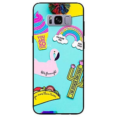 Ốp lưng dành cho Samsung S8 - S8 Plus - S9 Plus mẫu Họa Tiết Summer