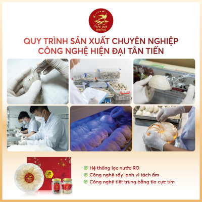 Tổ yến Tinh chế cao cấp 50 gram Yến Việt Tinh Hoa - Hàng chính hãng