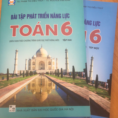 Combo Sách Bài Tập Phát Triển Năng Lực Toán 6 Tập 1 + Tập 2 (Biên Soạn Theo Chương Trình Giáo Dục Phổ Thông Mới)