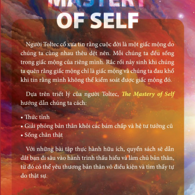 The Mastery Of Self - Hành Trình Thấu Hiểu Bản Thân Và Tìm Thấy Tự Do -  giúp chúng ta vạch ra một lộ trình mới hướng về nơi chúng ta thực sự muốn đến