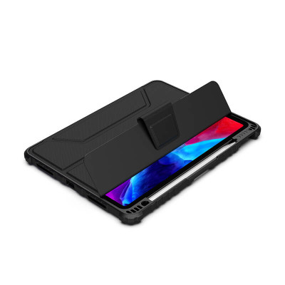 Bao da cao cấp cho iPad Air 10.9/Air 4, iPro 11 (2020), iPro 11 (2021) hàng chính hãng Nillkin Bumper Leather có nắp bảo vệ camera
