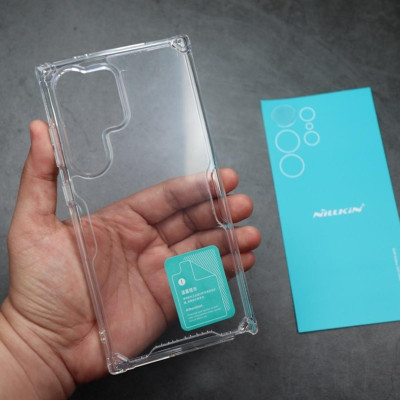 Ốp lưng TPU chống sốc cho Samsung Galaxy S25 Ultra , S25 Plus , S25 hiệu Nillkin Nature TPU Pro Case - hàng nhập khẩu