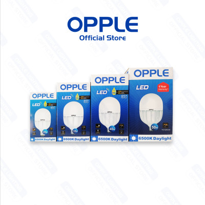 Bóng OPPLE LED Bulb Trụ Eco Save E27 - Hiệu suất sáng cao 100lm/W, tuổi thọ lên đến 20.000 giờ