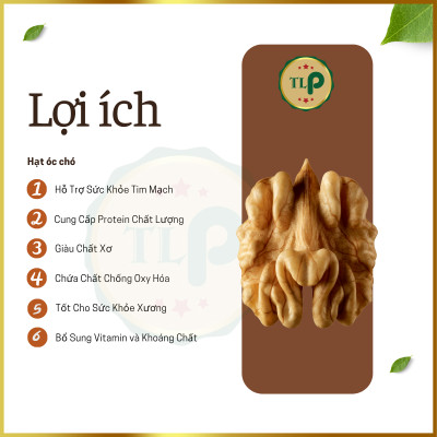 HẠT ÓC CHÓ TÂN LỘC PHÁT COMBO 1KG - MỖI BỊCH 500G
