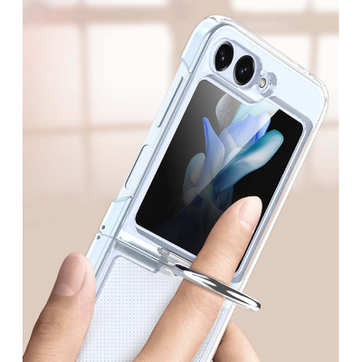 Ốp lưng trong cho samsung  Z Flip 5 có vòng treo ( không ố vàng ) chính hãng Likgus - hàng nhập khẩu 