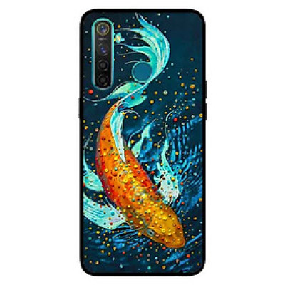 Ốp Lưng in cho Realme 5 Mẫu Cá Koi Vàng - Hàng Chính Hãng