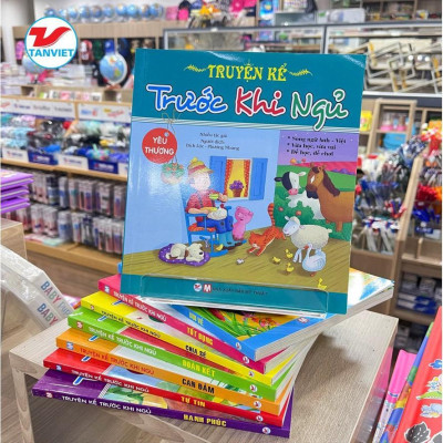 Sách - Truyện Kể Trước Khi Ngủ - Yêu Thương - Tân Việt Books