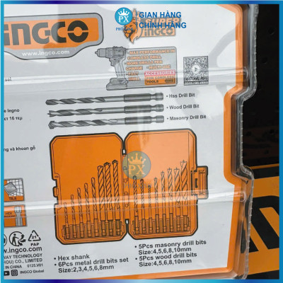 Bộ 16 mũi khoan đa năng AKDL11608