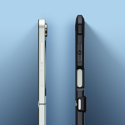 Ốp lưng cho Samsung Galaxy Z Flip 6 (Flip6) hiệu XUNDD Beatle chống sốc, lưng trong, viền màu - Hàng chính hãng