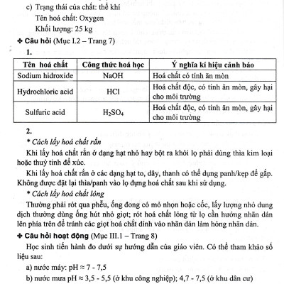 Hướng Dẫn Trả Lời Câu Hỏi Khoa Học Tự Nhiên 8 (Dùng Kèm SGK Kết Nối Tri Thức Với Cuộc Sống)