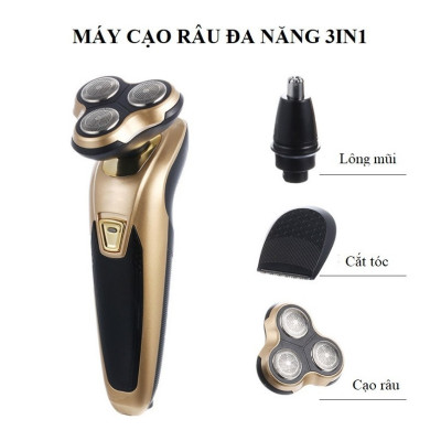 Máy cạo râu đa năng 3in1 3188
