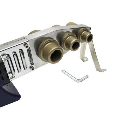 Máy hàn nhiệt, hàn đa năng các loại ống nhựa chịu nhiệt PP-R, PE, PPC, công suất 600W, tản nhiệt mang cá, Tự động chỉnh nhiệt, đầu hàn 20-25-32mm