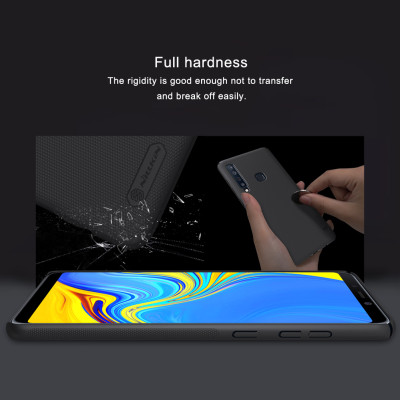 Ốp lưng sần cho Samsung Galaxy A9 2018 / A9 Star Pro hiệu Nillkin (Đính kèm phụ kiện ngẫu nhiên) - Hàng chính hãng