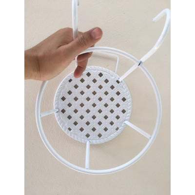 Giỏ Sắt Treo Chậu Cây, Kệ Để Chậu Hoa Cây Cảnh Có Móc Treo Ngoài Ban Công Tiện Lợi - Hàng Loại 1 - Chính Hãng MINIIN