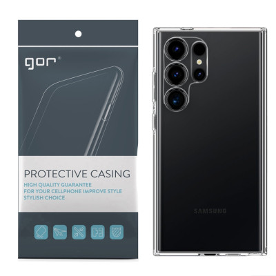 Ốp Lưng TPU trong suốt dành cho Samsung Galaxy S25 / Galaxy S25 Plus / Galaxy S25 Ultra GOR Crystal Clear_ Hàng Chính Hãng