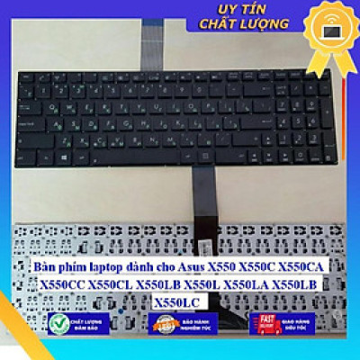 Bàn phím laptop dùng cho Asus X550 X550C X550CA X550CC X550CL X550LB X550L X550LA X550LB X550LC  - Hàng Nhập Khẩu New Seal