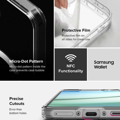 Ốp lưng dành cho Samsung Galaxy A56 / A36 RINGKE Fusion Magnetic - Hàng Chính Hãng