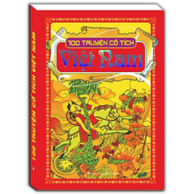 Sách - 100 Truyện Cổ Tích Việt Nam + 100 Truyện Cổ Tích Thế Giới - Combo 2 Cuốn Bìa Cứng - Minh Thắng