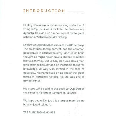 A History Of Vietnam In Pictures - Lê Quý Đôn