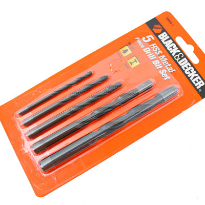 Bộ 5 mũi khoan sắt HSS A8030G
