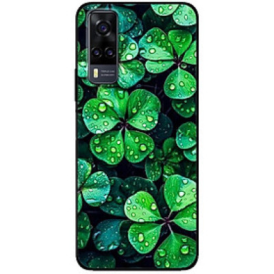 Ốp lưng cho Vivo V23e - Y31 - Y51 - Y55 - Y55s - Y55 2022 - Cỏ May Mắn - Hàng Chính Hãng