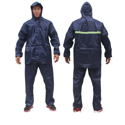 Áo quần đi mưa  vải dù cao cấp dùng cho nam và nữ  size  3XL  từ 65kg  -  80kg  , chống thấm nước , dày , có túi đựng , nhỏ gọn dễ mang theo mọi nơi phù hợp cho nam và nữ 