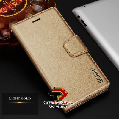 Bao da dạng ví dành cho SamSung Galaxy S23 FE hiệu Hanman có quai cài, có ngăn đựng thẻ ATM, thẻ chung cư tiện dụng - Hàng chính hãng