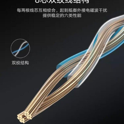 Ugreen UG50194NW101TK 5M màu Đen Cáp mạng LAN CAT 6 Đầu bấm kim loại - HÀNG CHÍNH HÃNG
