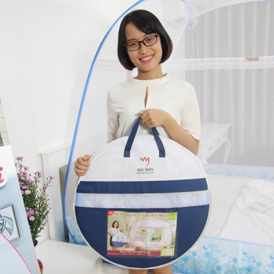 Màn Chụp Cao Cấp Mộc Miên Đỉnh Rộng - Kích thước 1,6mx2m Không Hoạ Tiết ( Hà Nội )