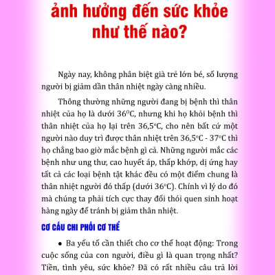 Combo 2 Quyển Thân Nhiệt - Quyết Định Sinh Lão Bệnh Tử + Thân Nhiệt - Chìa Khóa Để Sống Khỏe Mạnh Và Trường Thọ