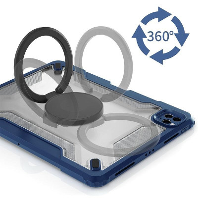 Ốp Lưng Kèm giá đỡ WIWU Mecha Rotative Stand Case Cho IPad Gen 9 / Pro 11 inch M1 / M2 , Air 4 / 5 10,9 inch - Hàng chính hãng