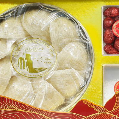 Tổ Yến Sào Yến Rút Lông 100g Yến Nha Trang Khánh Hòa ( 10 tổ/100g ) Hoa Mai