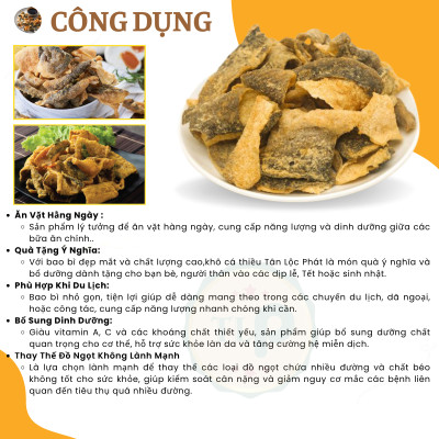 DA CÁ HỒI TÂN LỘC PHÁT COMBO 2 HŨ - MỖI HŨ 400G