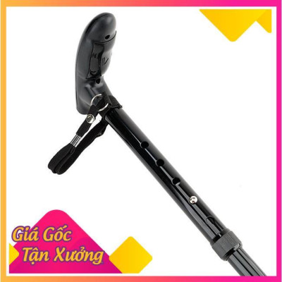 Gậy Gấp Gọn Trusty Cane Chống Trượt Có Đèn Pin Cao Cấp TP
