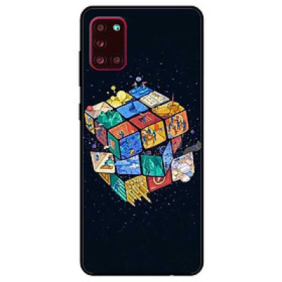 Ốp lưng dành cho Samsung A31 mẫu Rubik Vũ Trụ