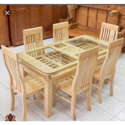 Hàng HOT GIÁ SỈ Bàn ghế ăn gỗ sồi
