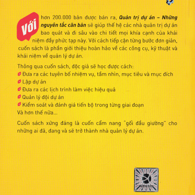 Quản Trị Dự Án - Những Nguyên Tắc Căn Bản (Tái Bản) (Quà Tặng Tickbook)
