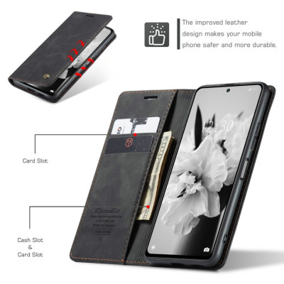 Bao da dạng ví chính hãng Caseme dành cho Xiaomi Mi 11 Lite - Hàng Nhập Khẩu
