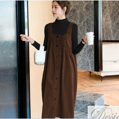 ĐẦM BẦU  VÁY BẦU CÔNG SỞ  YẾM THỜI TRANG SOCOLA MẶC ĐƯƠC 2 MĂT TRƯỚC SAU không kèm áo  thun