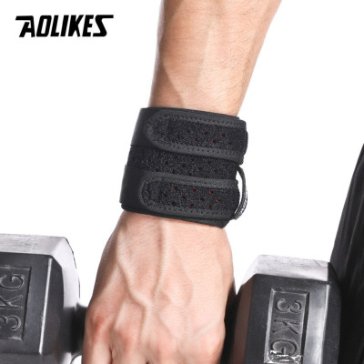 Băng Cổ Tay Thể Thao AOLIKES 7932 - Co Giãn, Chắc Chắn, Giảm Áp Lực Khi Tập