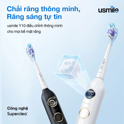 Bàn Chải Điện Thông Minh Usmile Y10 Bản Quốc Tế - Hàng Chính Hãng