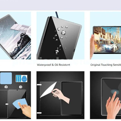 Tấm dán kính cường lực cho SamSung Galaxy Tab S10+ Plus chính hãng Glass Pro+ vát cạnh - hàng nhập khẩu