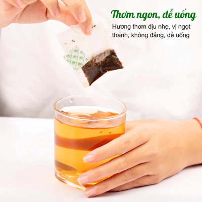 Combo 2 Hộp Trà Vằng Túi Lọc Lợi Sữa Cho Mẹ, Giảm Mỡ Bụng Sau Sinh Wonmom ( 20 Túi/Hộp )