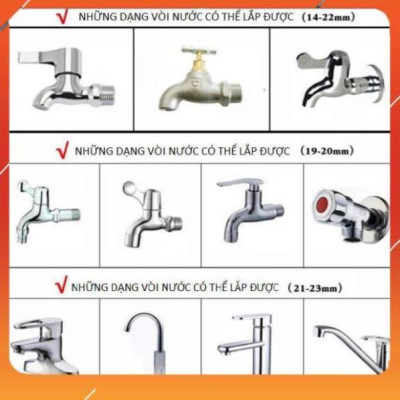 Vòi Xịt️Evoucher Bộ dây vòi xịt nước rửa xe, tưới cây , tăng áp 3 lần, loại 15m 206701-2 đầu đồng,cút+  đai
