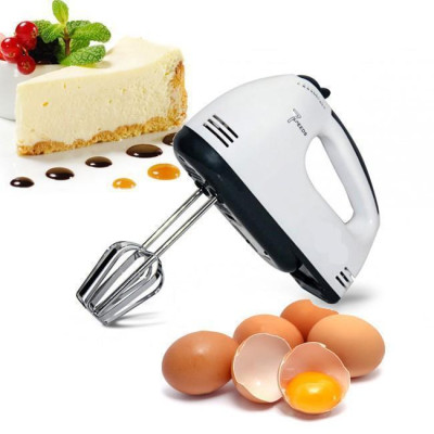 [HCM] Máy Đánh Trứng 7 Cấp Độ Tặng Kèm 4 Đầu Khuấy innox Máy Tạo Bọt Máy Đánh Bọt Inox