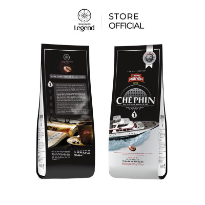 Combo 2 Bịch Cà Phê Trung Nguyên Legend Chế Phin 1 – Gói 500g – Gu Mạnh, Đắng Gắt, Chuẩn Cà Phê Việt
