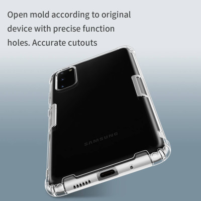 Ốp lưng dẻo cho Samsung Galaxy S20 hiệu Nillkin Nature mỏng 0.6mm, chống trầy xước - Hàng chính hãng