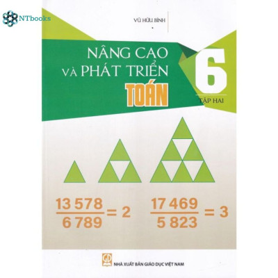 Sách Nâng cao và phát triển toán 6 tập 1+2 (Kết nối tri thức với cuộc sống) + Bài Tập Nâng Cao Và Một Số Chuyên Đề Toán Lớp 6